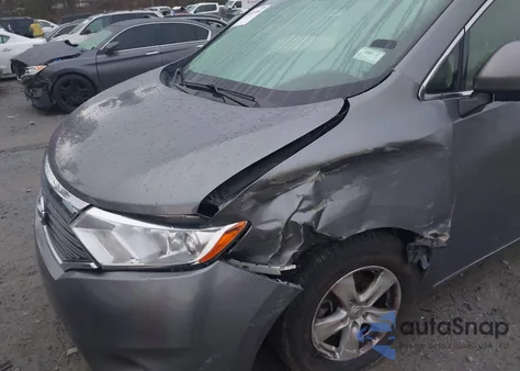 2017 Nissan Quest Sv z USA, uszkodzony, nr VIN JN8AE2KP9H9165472